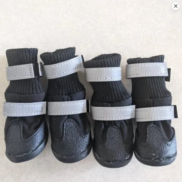 Dog Boots, Small, Reflective All-weather Water-resistant - Picture 3 of 5